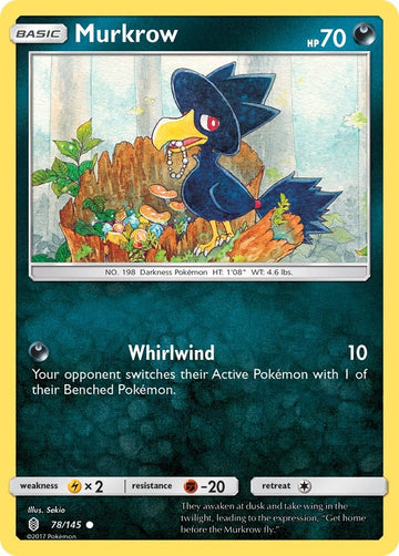 Murkrow [78/145] [Guardians Rising] Reverse Holofoil