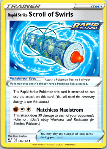 Rapid Strike Scroll of Swirls [131/163] [SWSH05: Battle Styles]