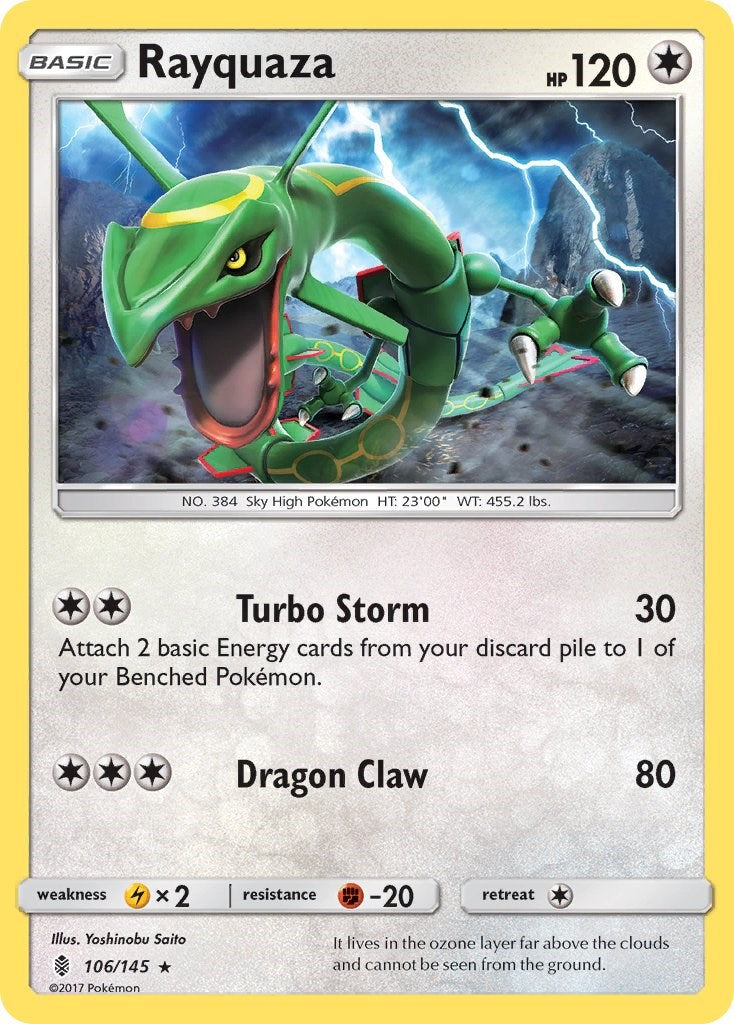 Rayquaza [106/145] [SM - Guardians Rising] Reverse Holofoil