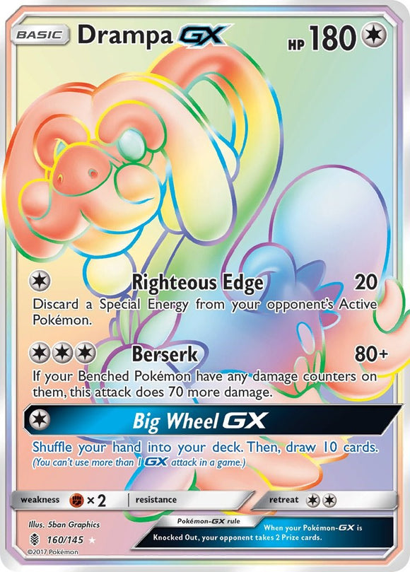 Drampa GX (Secret) [160/145] [Guardians Rising] Holofoil
