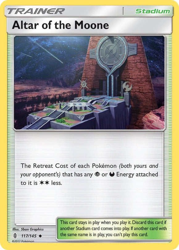Altar of the Moone [117/145] [Guardians Rising] Reverse Holofoil