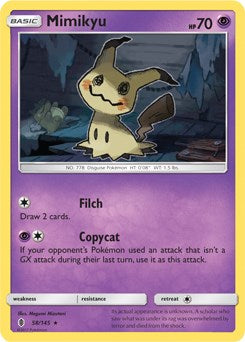 Mimikyu (SM Guardians Rising) [058/145] [Guardians Rising]
