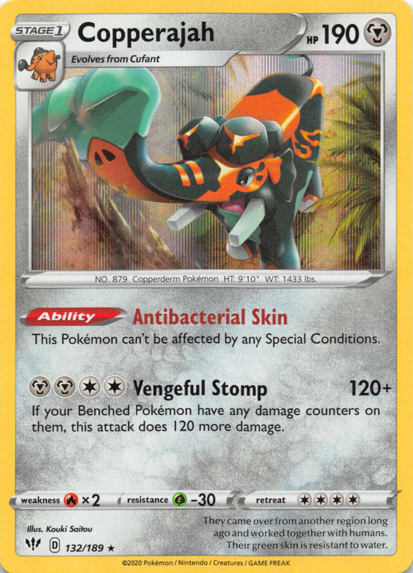 Copperajah (132/189) [SWSH03: Darkness Ablaze]