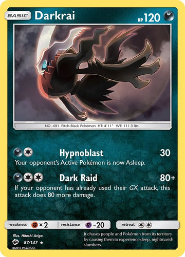 Darkrai (087/147) [Sun & Moon: Burning Shadows]