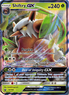 Shiftry GX (014/168) [Sun & Moon: Celestial Storm]