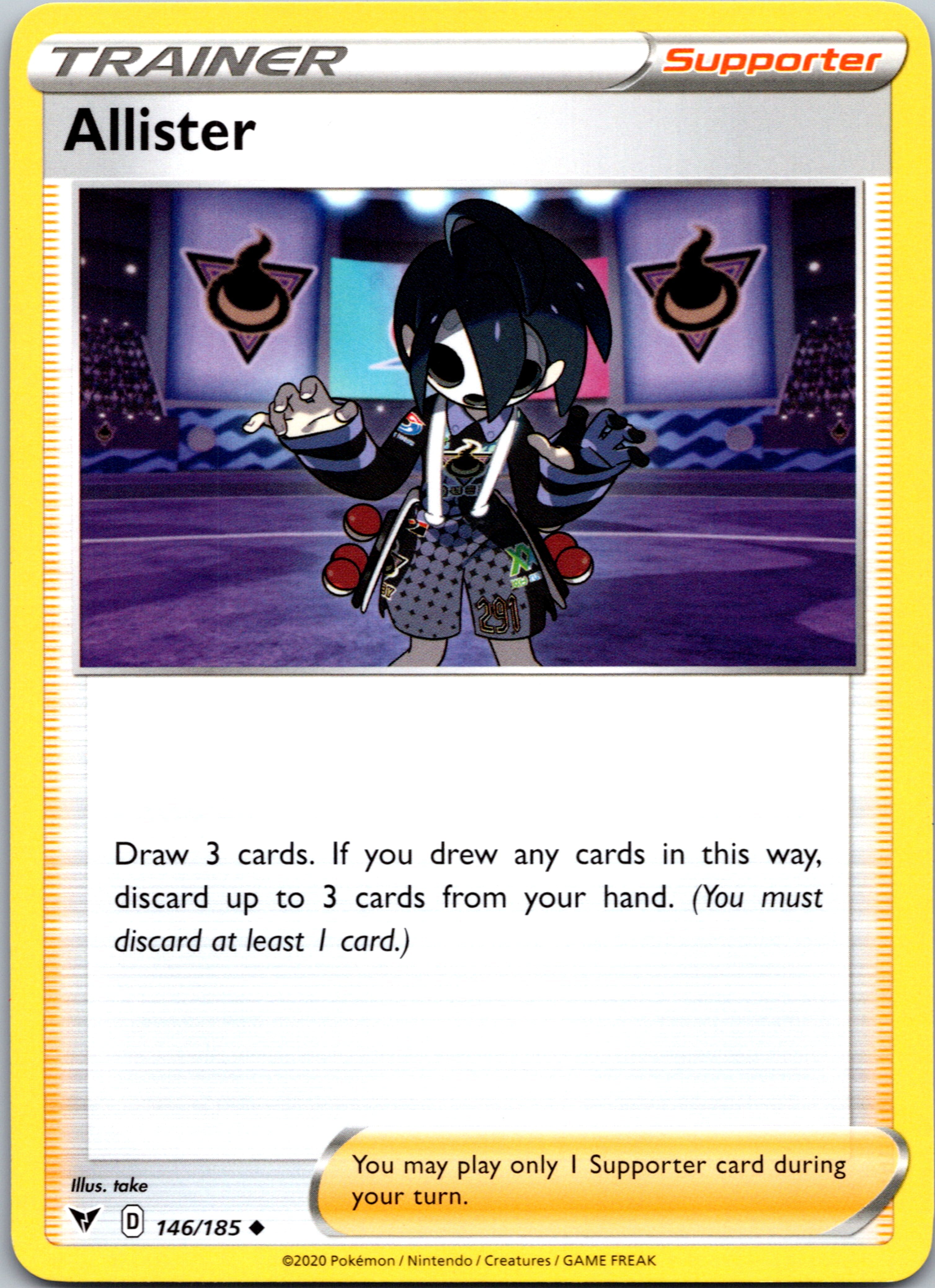 Allister  [146/185] [SWSH04: Vivid Voltage]