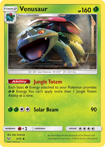Venusaur [3/73] [Shining Legends]