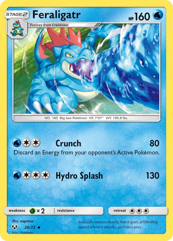 Feraligatr [20/73] [Shining Legends]