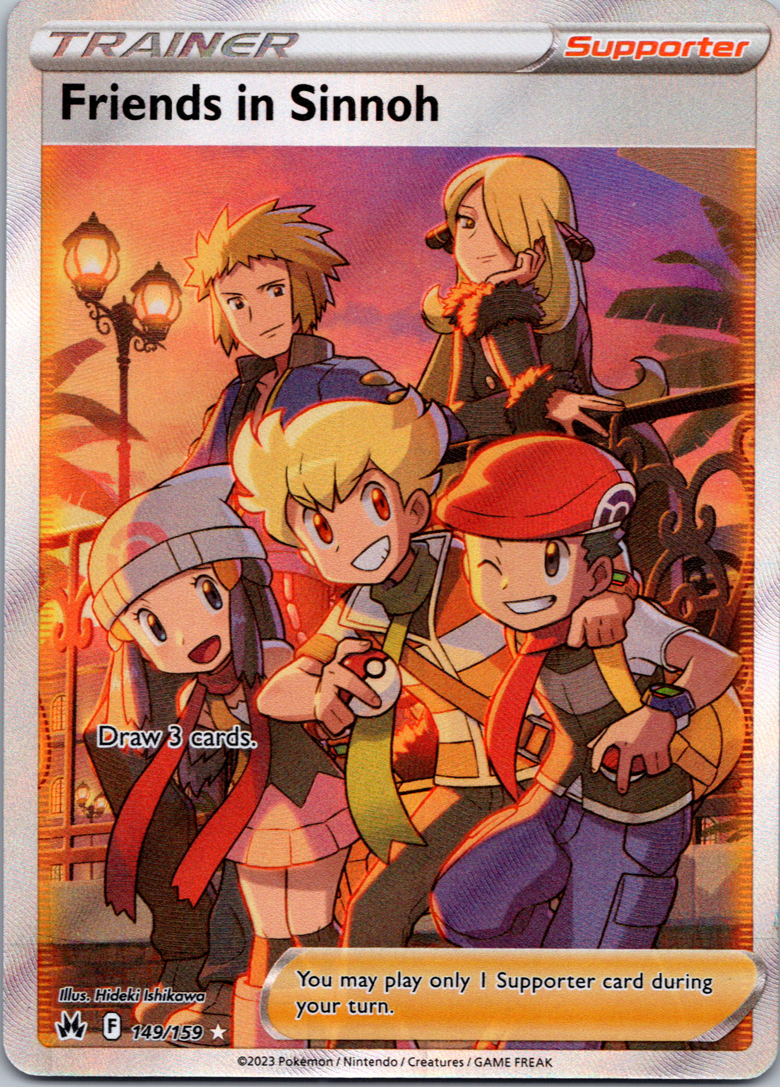 Friends in Sinnoh (149/159) (Full Art) [Sword & Shield: Crown Zenith]