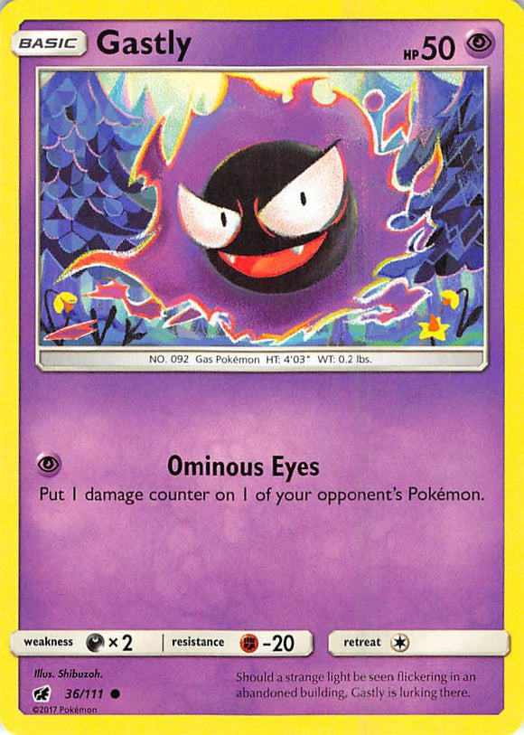 Gastly [36/111] [Crimson Invasion]