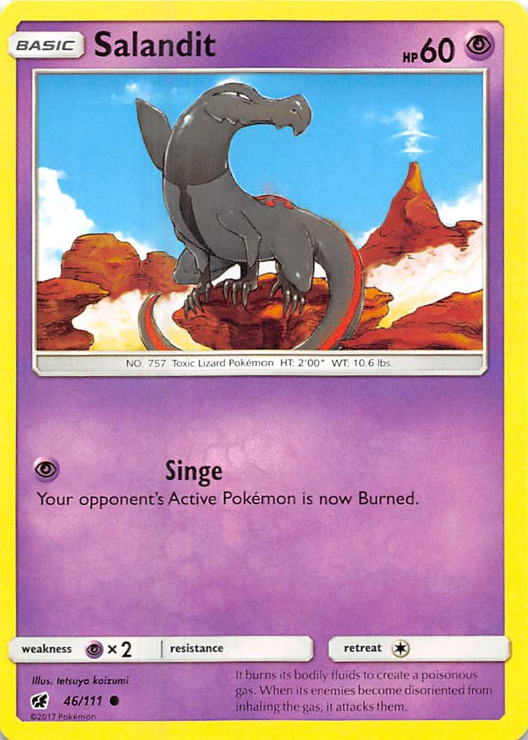 Salandit [46/111] [SM - Crimson Invasion] Reverse Holofoil