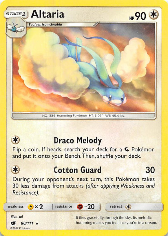 Altaria [80/111] [Crimson Invasion]