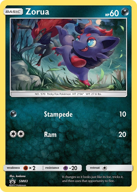 Zorua - SM83 [SM83] [SM Promos] Holofoil
