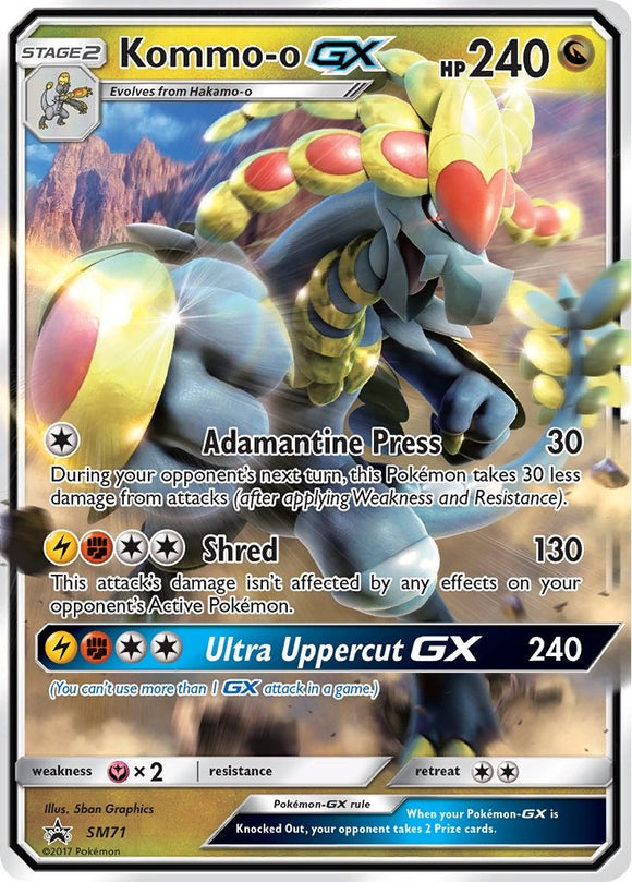Kommo-o GX - SM71 [SM71] [SM Promos] Holofoil