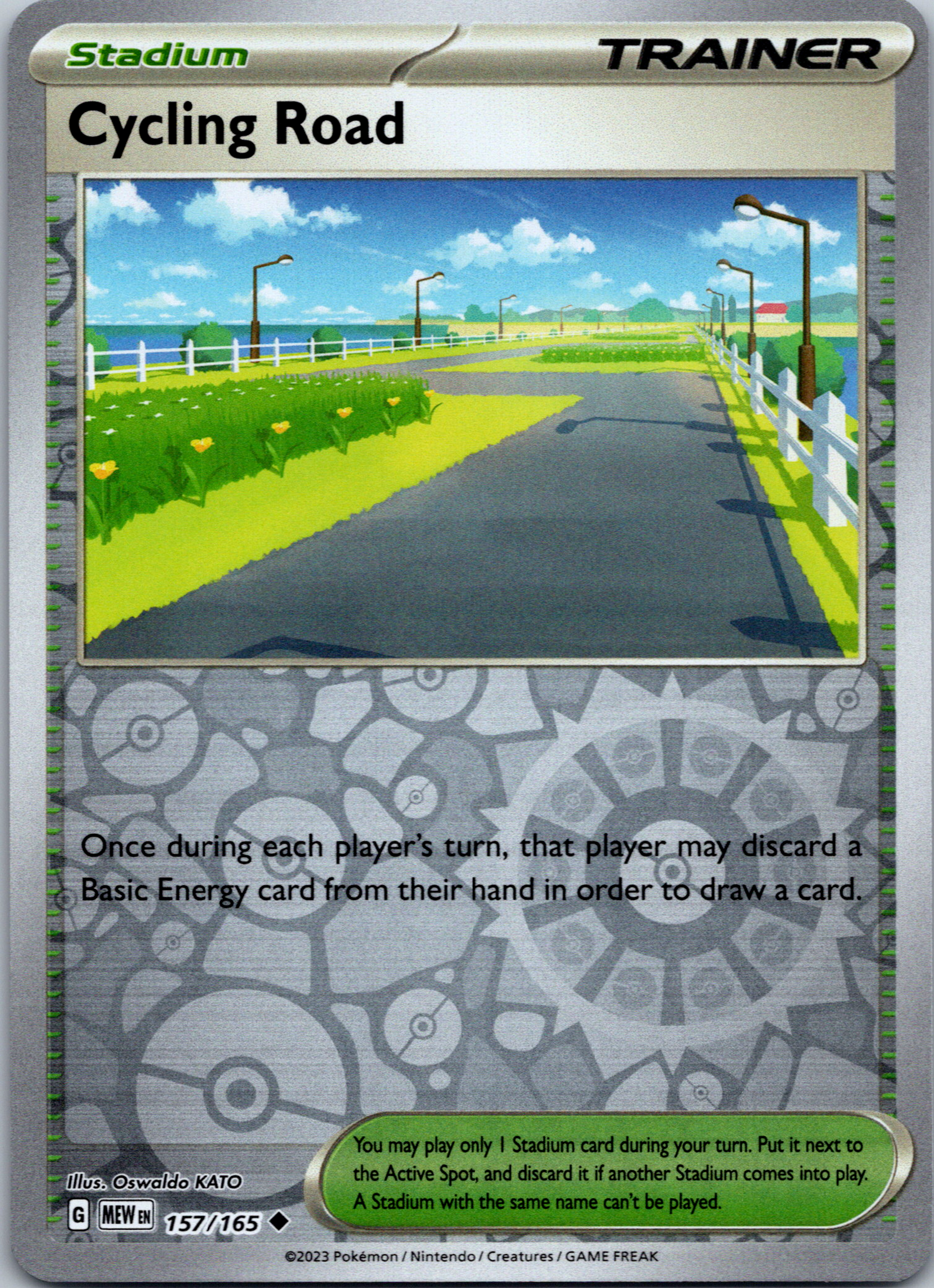 Cycling Road (157/165) [Scarlet & Violet:  151] Reverse Holofoil