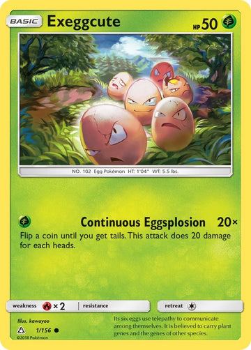 Exeggcute [1/156] [Ultra Prism] Reverse Holofoil