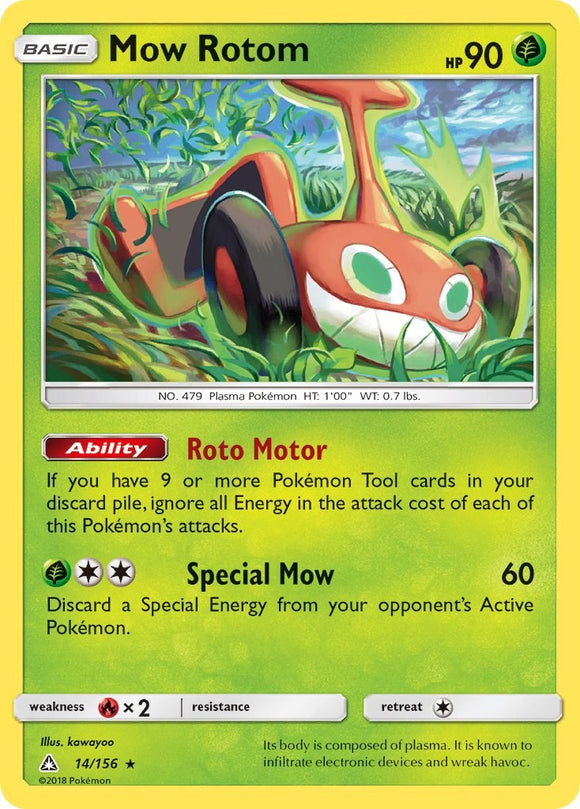 Mow Rotom [14/156] [Ultra Prism] Reverse Holofoil