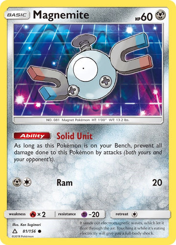 Magnemite (81) [81/156] [Ultra Prism] Reverse Holofoil