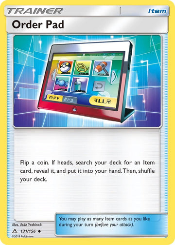Order Pad [131/156] [Ultra Prism]