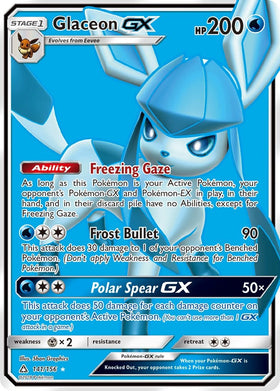 Glaceon GX (Full Art) [141/156] [Ultra Prism] Holofoil