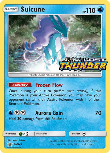 Suicune - SM149 (Prerelease) [SM149] [SM Promos] Holofoil