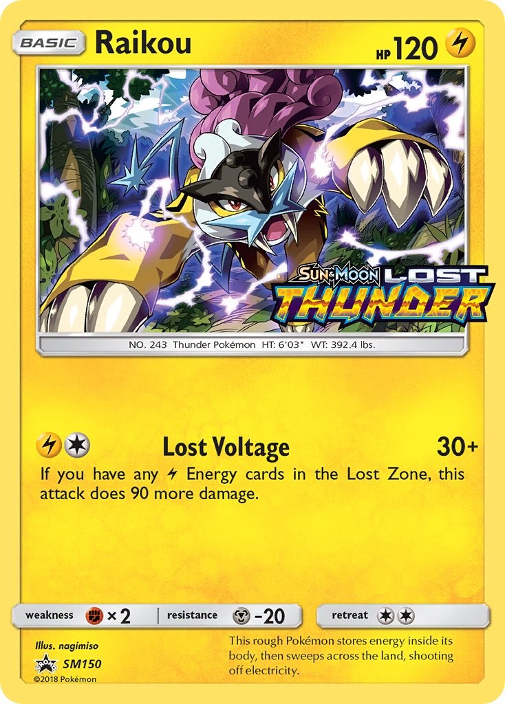 Raikou - SM150 (Prerelease) [SM150] [SM Promos] Holofoil