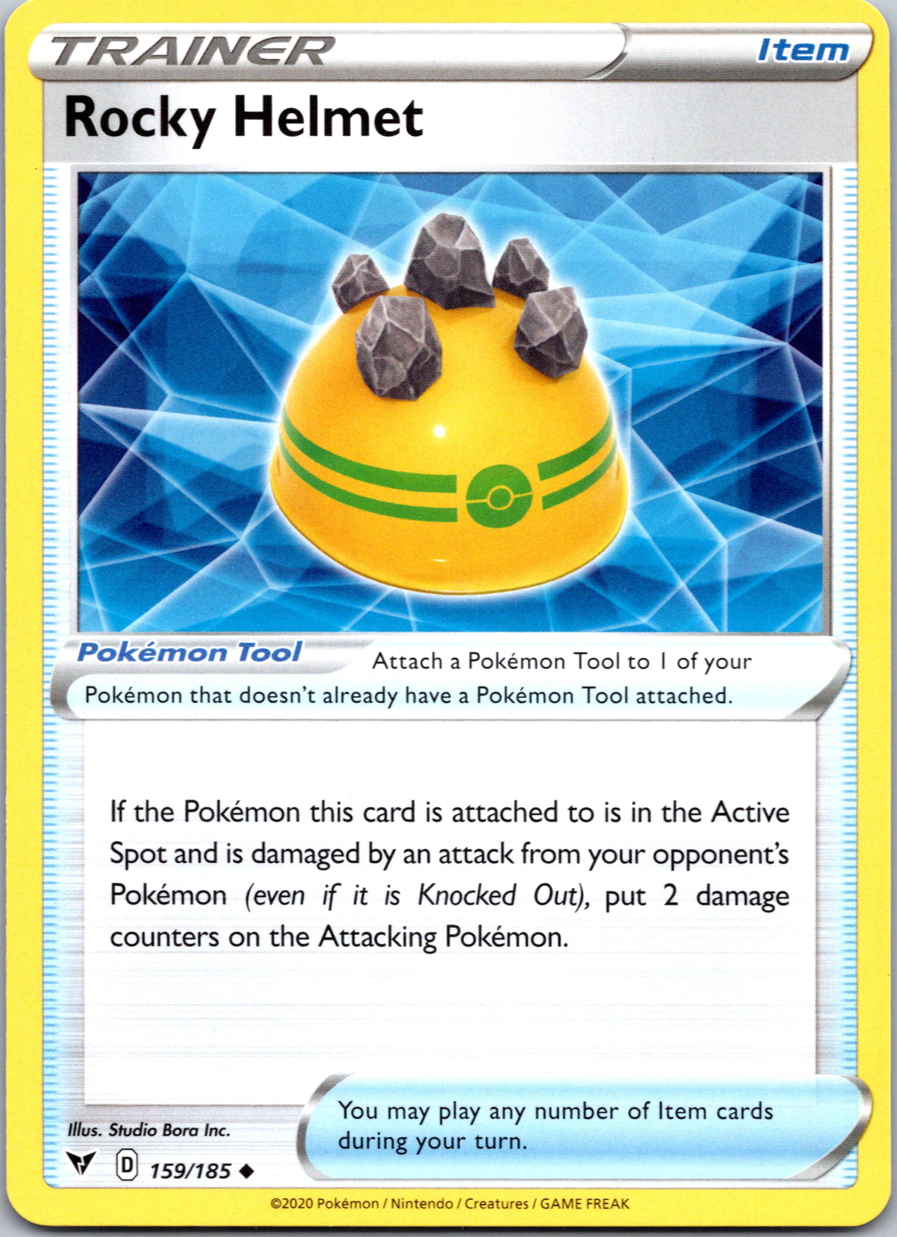 Rocky Helmet [159/185] [SWSH04: Vivid Voltage]