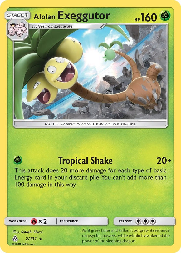 Alolan Exeggutor [2/131] [SM - Forbidden Light] Reverse Holofoil