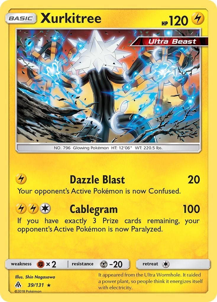 Xurkitree [39/131] [SM - Forbidden Light] Reverse Holofoil