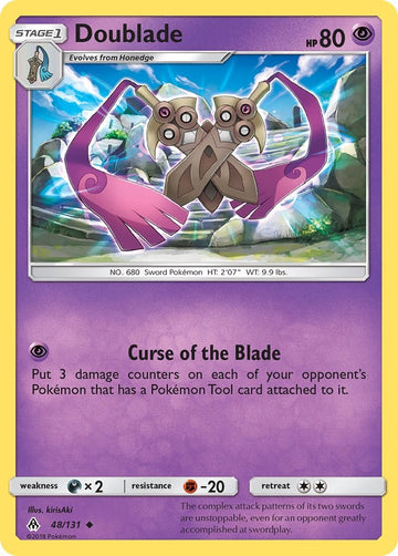 Doublade [48/131] [Forbidden Light] Reverse Holofoil
