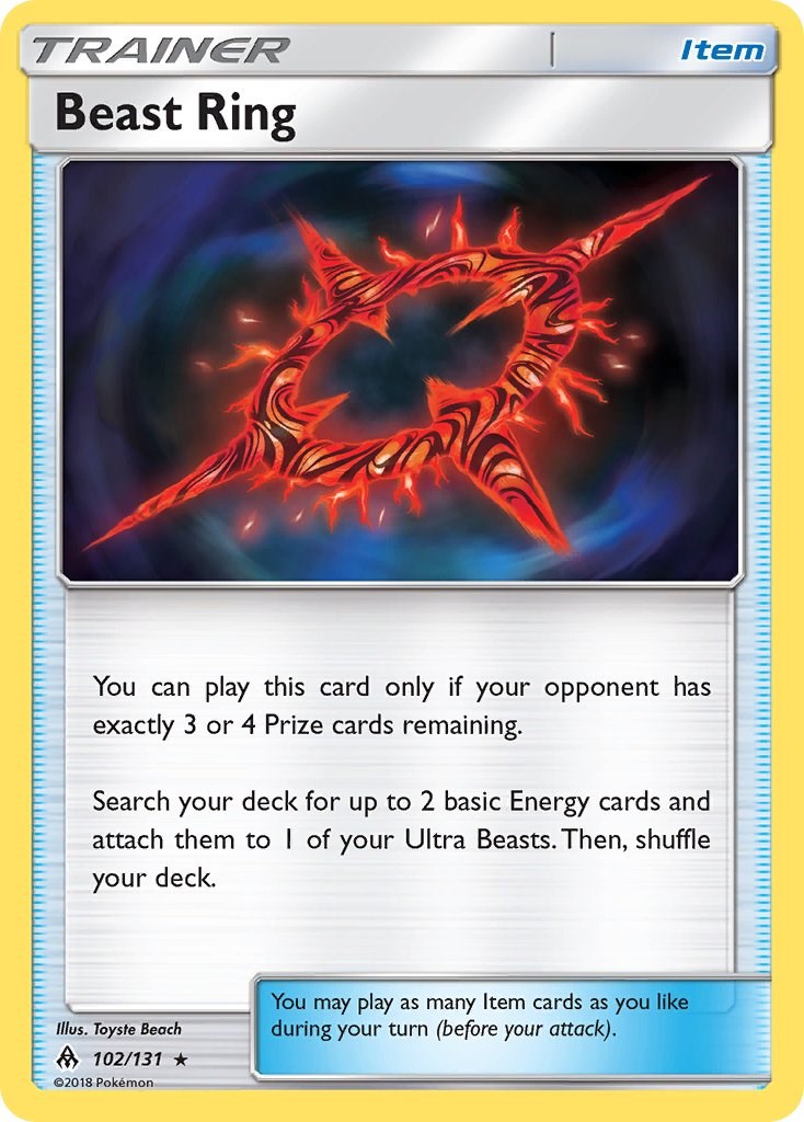Beast Ring [102/131] [SM - Forbidden Light] Reverse Holofoil