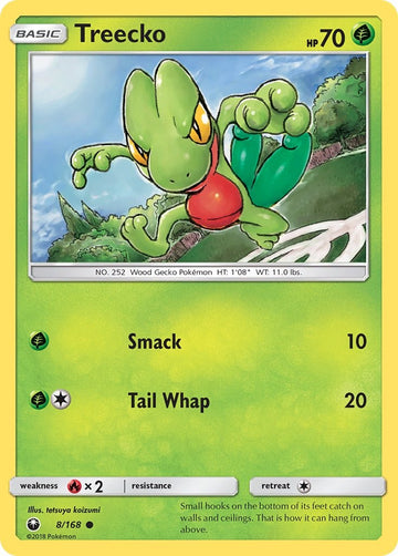 Treecko (8) [8/168] [Celestial Storm] Reverse Holofoil