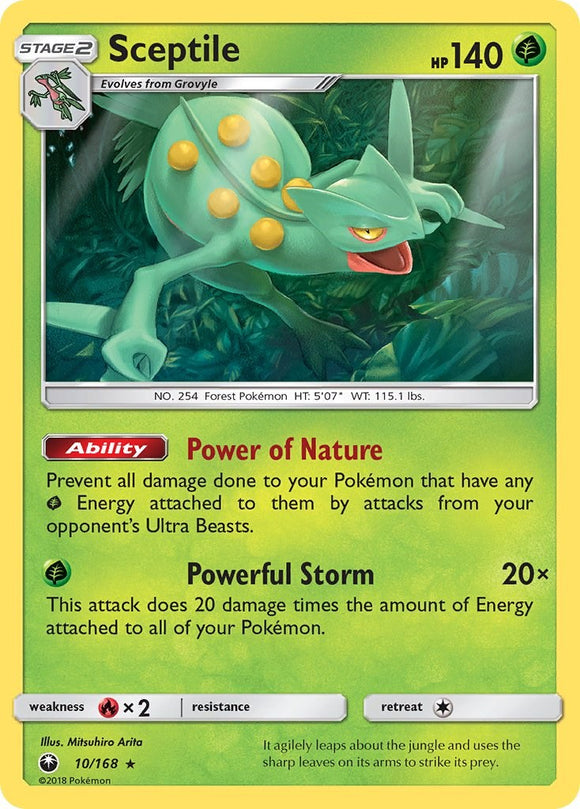 Sceptile [10/168] [Celestial Storm] Reverse Holofoil