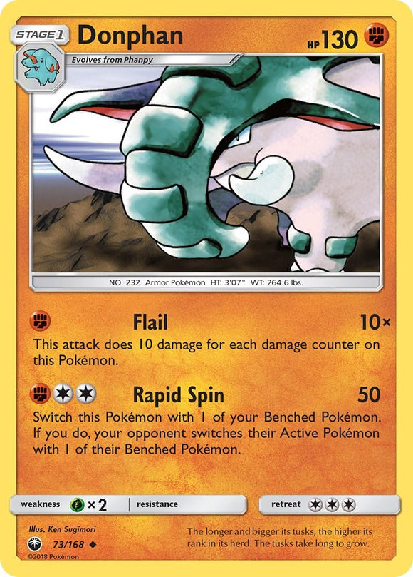 Donphan (073/168) [Sun & Moon: Celestial Storm]