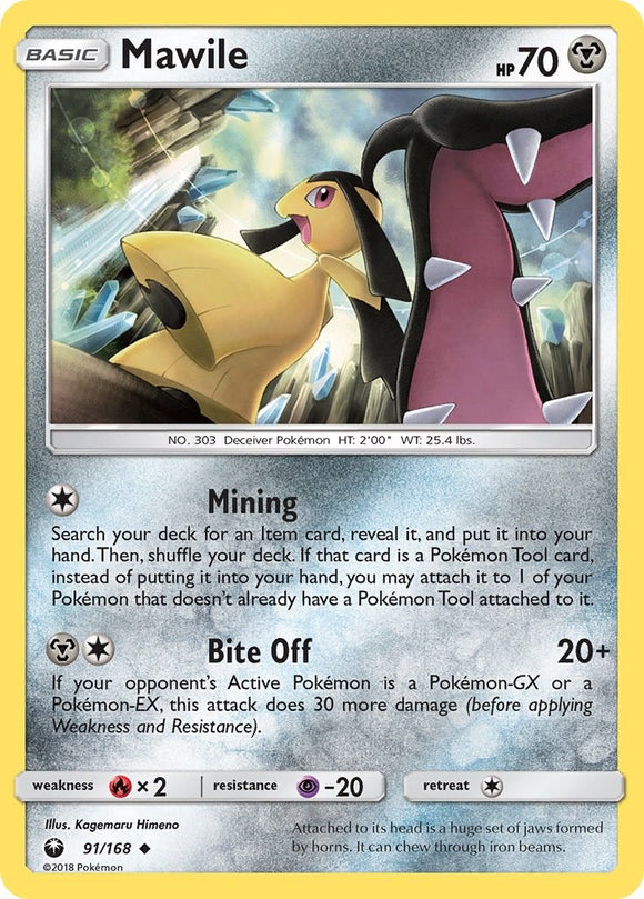 Mawile [91/168] [Celestial Storm] Reverse Holofoil