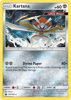Kartana [101/168] [Celestial Storm] Reverse Holofoil