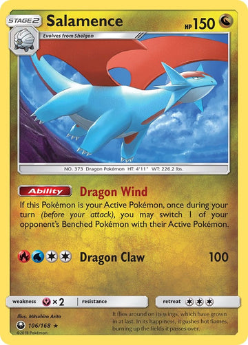 Salamence [106/168] [Celestial Storm] Reverse Holofoil