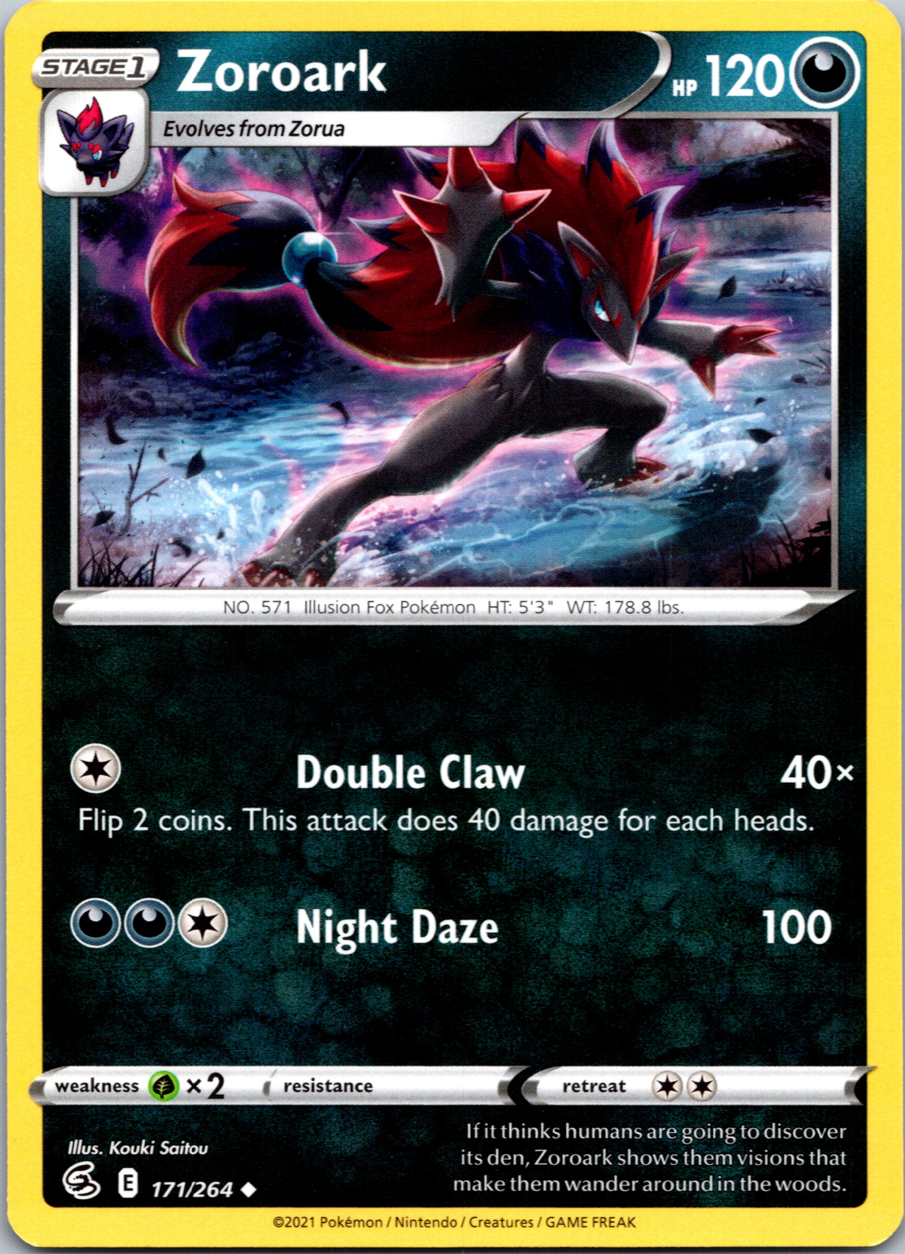 Zoroark (171/264) [Sword & Shield: Fusion Strike]