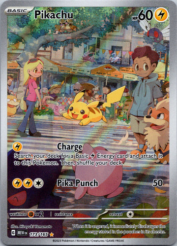 Pikachu (173/165) [Scarlet & Violet:  151] Holofoil