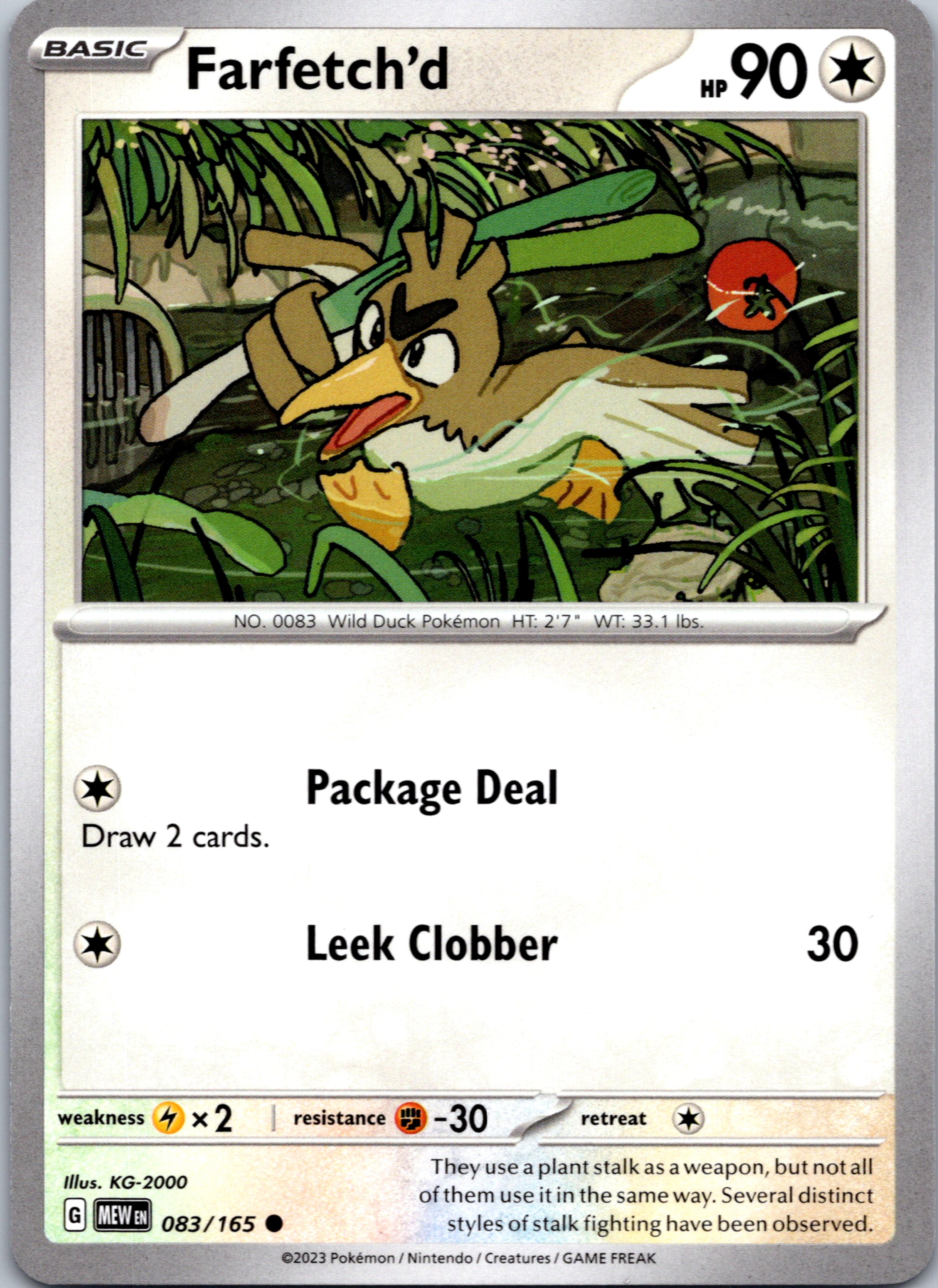 Farfetch'd (083/165) [Scarlet & Violet:  151]