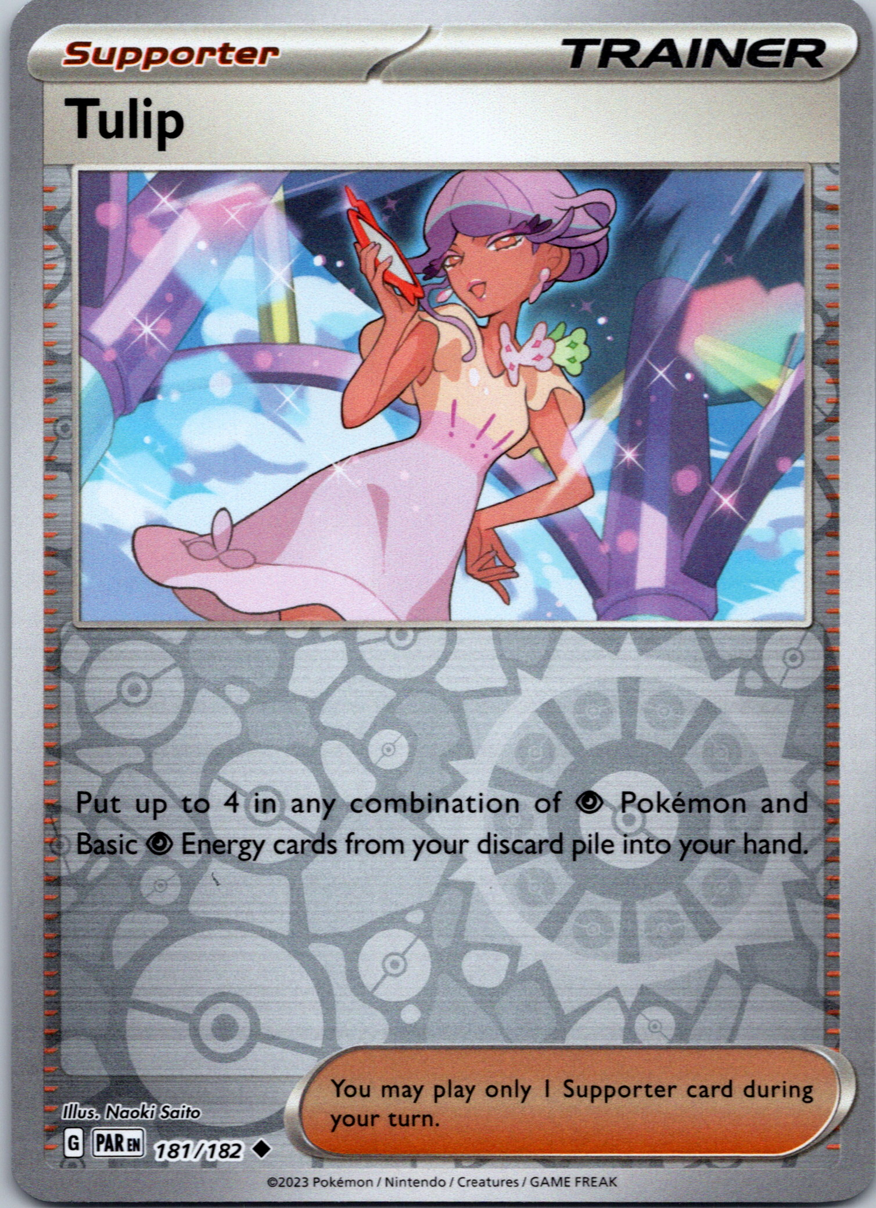 Tulip (181/182) - [Scarlet & Violet: Paradox Rift] Reverse Holofoil