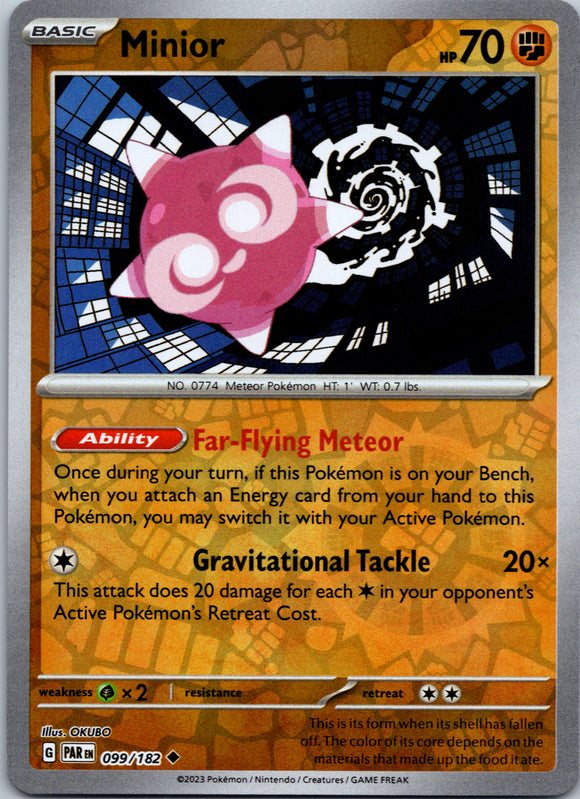 Minior (099/182) - [Scarlet & Violet: Paradox Rift] Reverse Holofoil