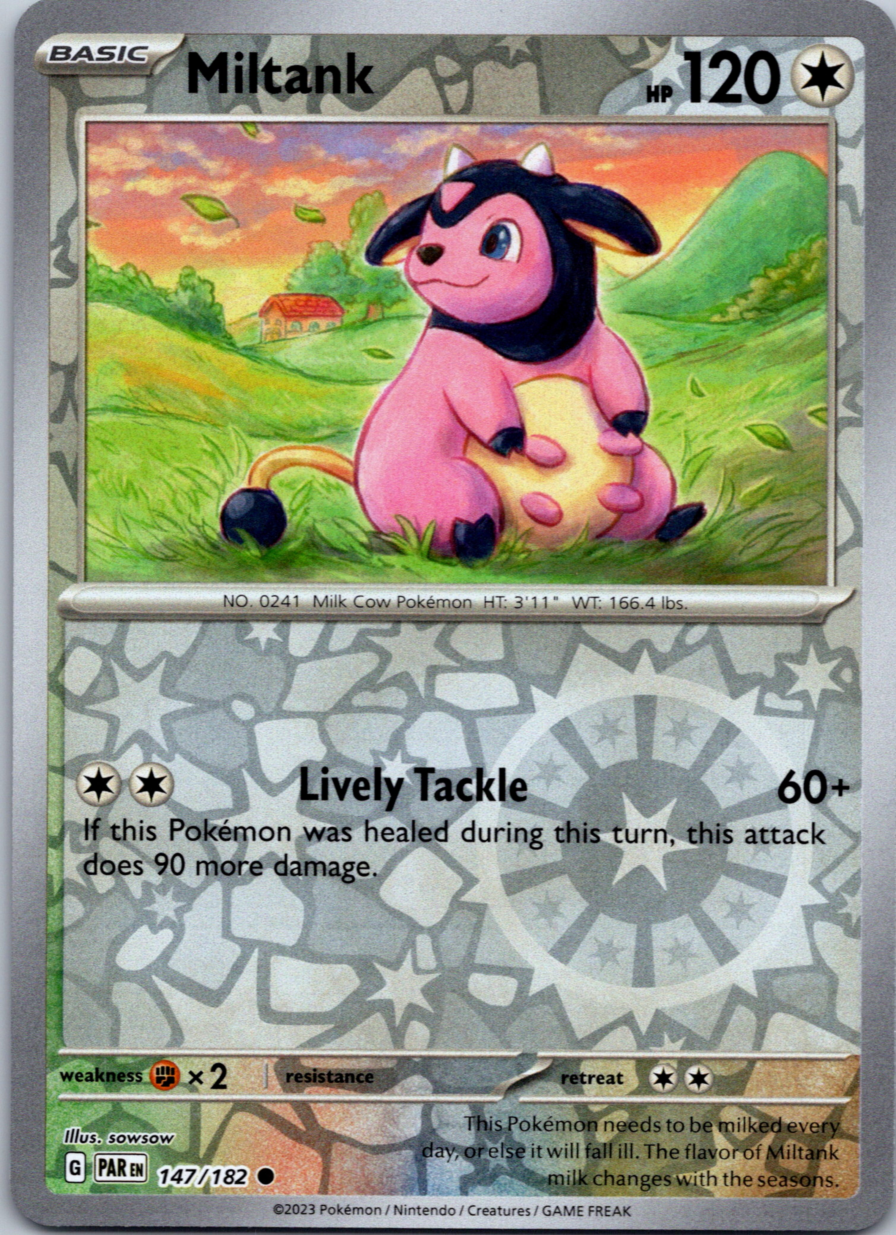 Miltank (147/182) - [Scarlet & Violet: Paradox Rift] Reverse Holofoil