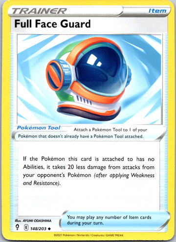 Full Face Guard (148/203) [Sword & Shield: Evolving Skies]