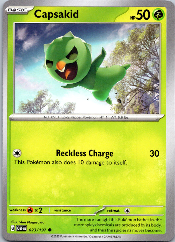 Capsakid (023/197) [Scarlet & Violet: Obsidian Flames]