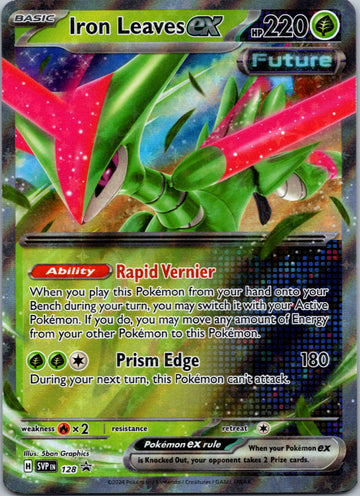 Iron Leaves ex [128] - (SV Scarlet & Violet Promo Cards) Holofoil