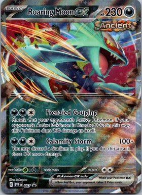 Roaring Moon ex [67] - (SV Scarlet & Violet Promo Cards) Holofoil