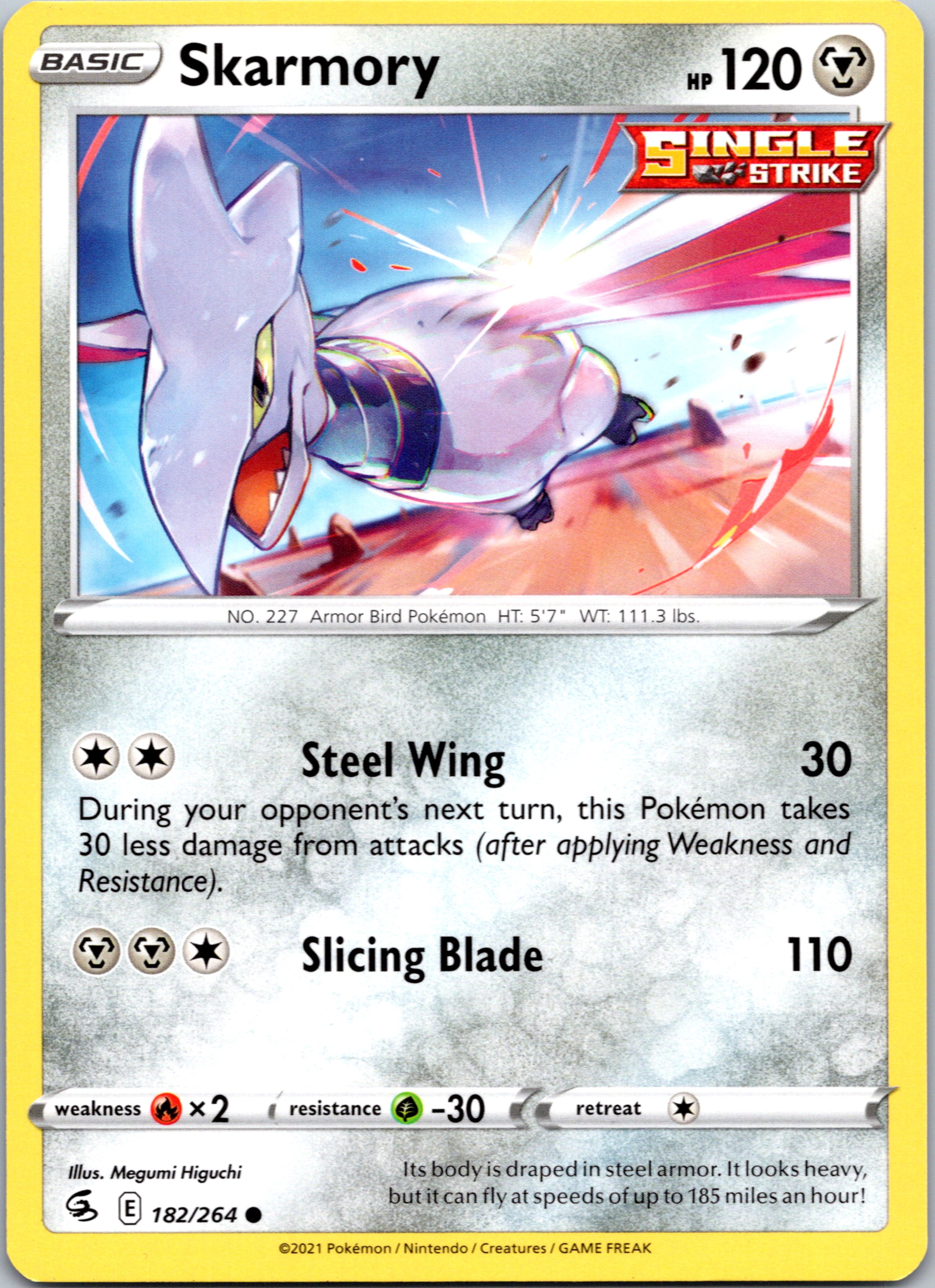 Skarmory (182/264) [Sword & Shield: Fusion Strike]