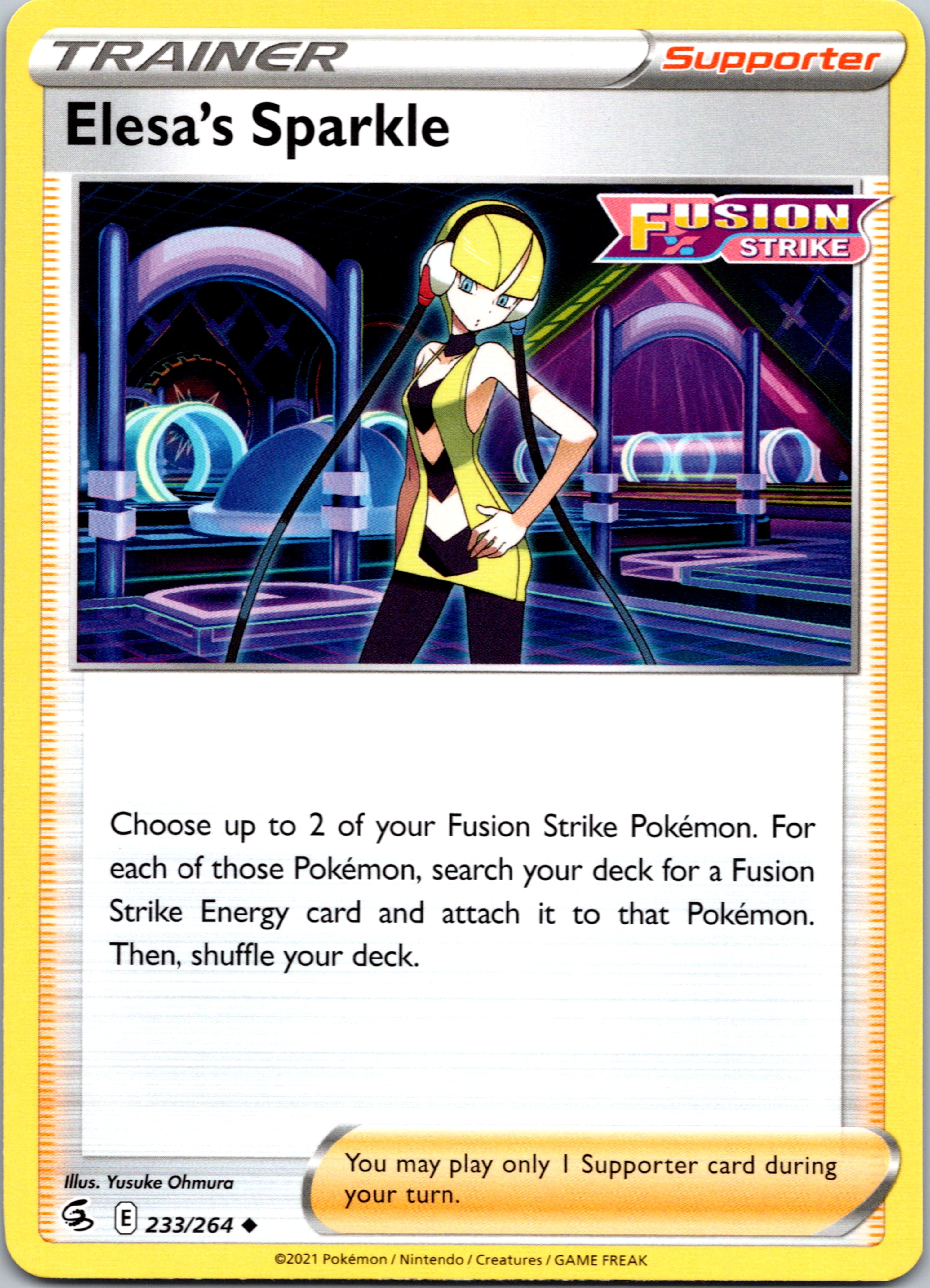 Elesa's Sparkle (233/264) [Sword & Shield: Fusion Strike]