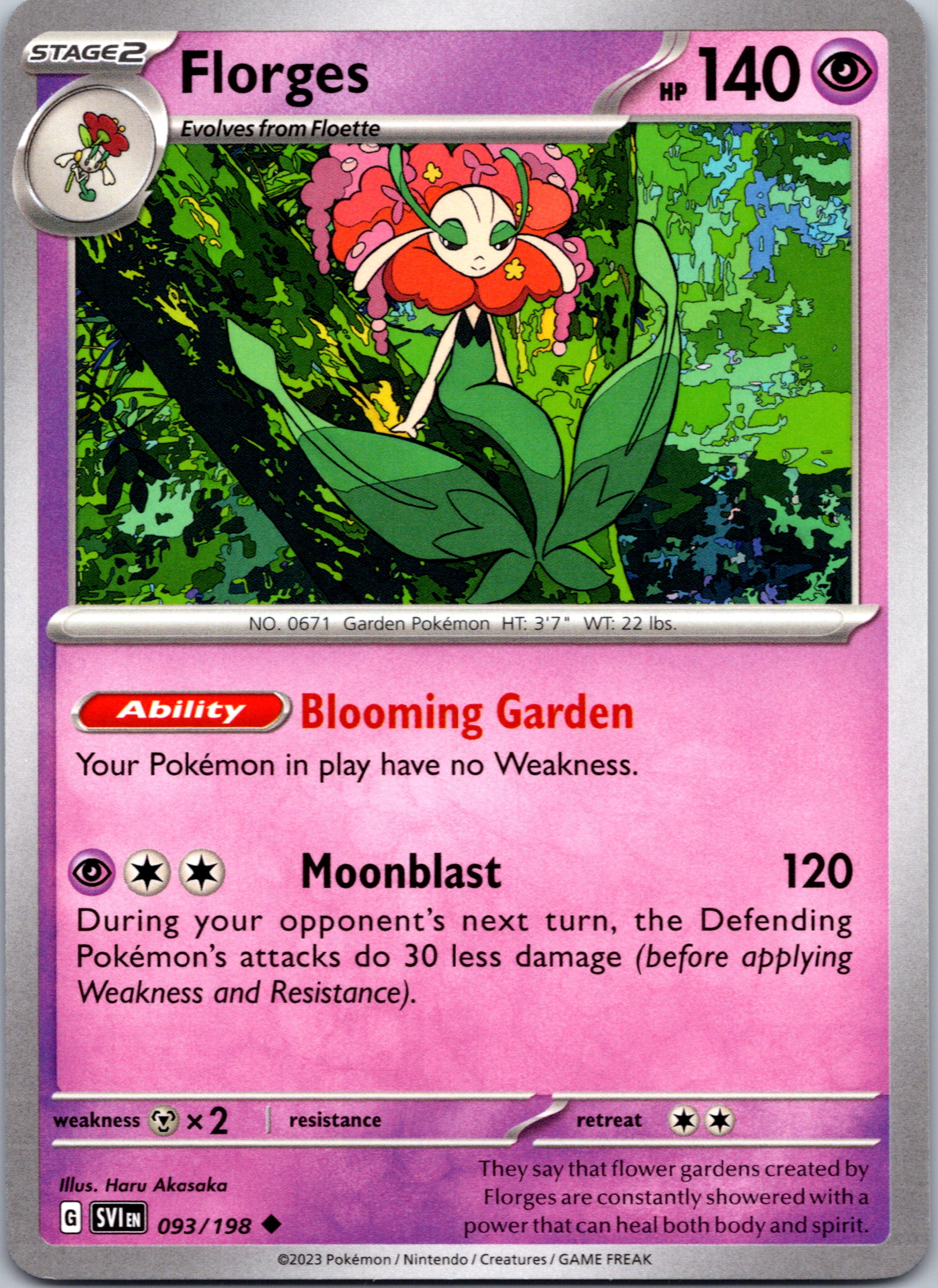 Florges (093/198) [Scarlet & Violet: Base Set]